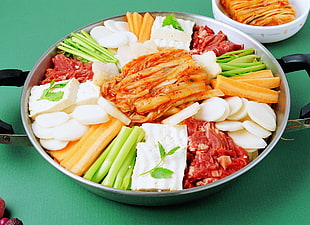 Vegetables,  Meat,   dish